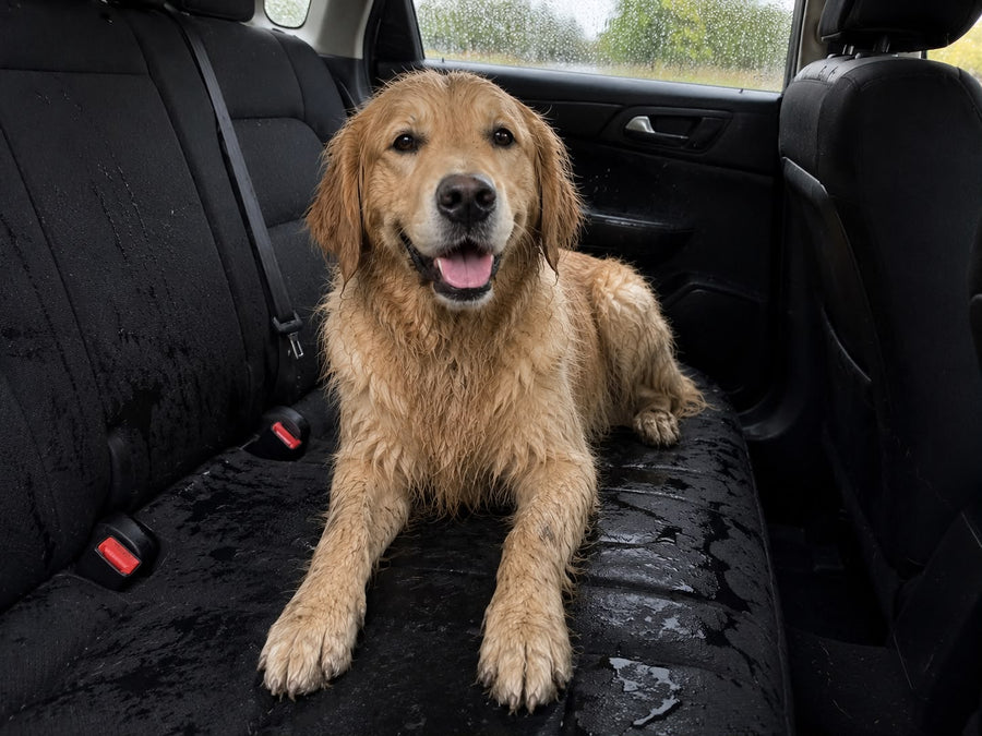 Wet fur