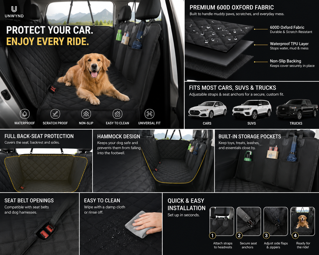 Unwynd™ Dog Car Protection System